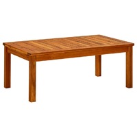  Garden Coffee Table 90x50x36 cm Solid Acacia Wood