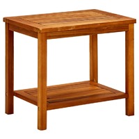  Coffee Table 50x35x45 cm Solid Acacia Wood