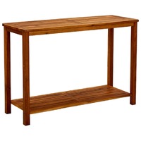 Garden Console Table 110x40x75 cm Solid Acacia Wood
