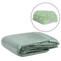  Greenhouse Replacement Cover (13.5 m²) 300x450x200 cm Green