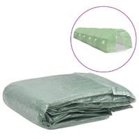 Greenhouse Replacement Cover (27 m²) 300x900x200 cm Green