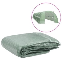  Greenhouse Replacement Cover (32 m²) 400x800x200 cm Green