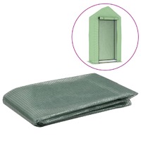  Greenhouse Replacement Cover (0.5 m²) 50x100x190 cm Green