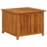  Garden Storage Box 75x75x58 cm Solid Wood Acacia