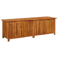  Garden Storage Box 175x50x58 cm Solid Wood Acacia