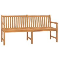  Garden Bench 180 cm Solid Teak Wood