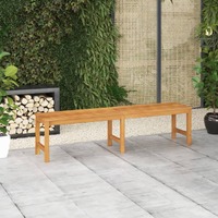  Garden Bench 180 cm Solid Teak Wood
