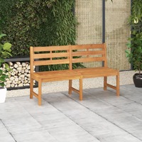  Garden Bench 150 cm Solid Teak Wood