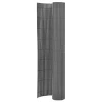  Double-Sided Garden Fence 110x300 cm Grey