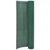  Double-Sided Garden Fence 110x500 cm Green