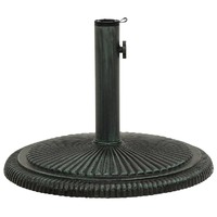  Umbrella Base Green 45x45x30 cm Cast Iron