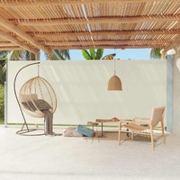  Patio Retractable Side Awning 220x600 cm Cream