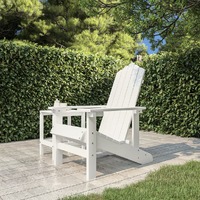  Garden Adirondack Chair HDPE White
