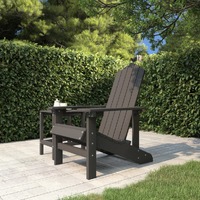  Garden Adirondack Chair HDPE Anthracite