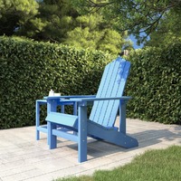  Garden Adirondack Chair HDPE Aqua Blue