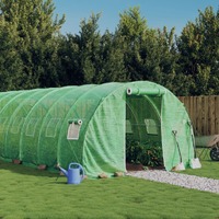  Greenhouse with Steel Frame Green 60 m² 20x3x2 m