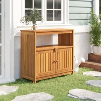  Garden Console Table 80x35x75 cm Solid Wood Acacia