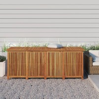  Garden Storage Box 200x80x75 cm Solid Wood Acacia