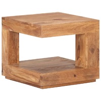  Coffee Table 45x45x40 cm Solid Wood Acacia