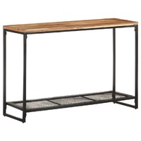  Console Table 110x35x75 cm Solid Acacia Wood