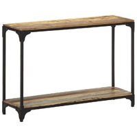  Console Table 110x30x75 cm Solid Reclaimed Wood