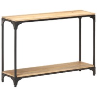  Console Table 110x30x75 cm Solid Mango Wood