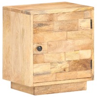  Bedside Cabinet 40x30x45 cm Solid Mango Wood