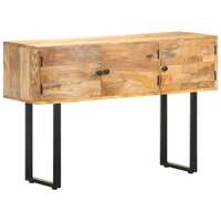  Sideboard 116x35x75 cm Solid Mango Wood