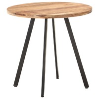  Dining Table 80 cm Solid Acacia Wood