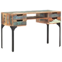  Desk 118x48x75 cm Solid Reclaimed Wood