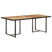  Dining Table 200 cm Rough Mango Wood