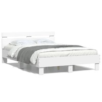  Bed Frame without Mattress White 135x190 cm