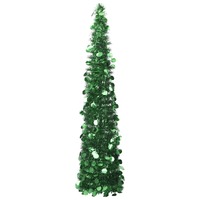  Pop-up Artificial Christmas Tree Green 180 cm PET