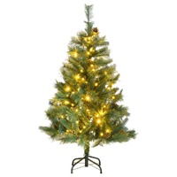  Artificial Hinged Christmas Tree 150 LEDs 150 cm