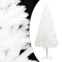 Artificial Christmas Tree Lifelike Needles White 120 cm