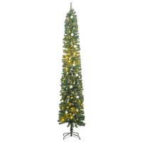  Slim Christmas Tree 300 LEDs &amp; Ball Set 300 cm