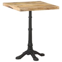  Bistro Table 60x60x77 cm Rough Mango Wood