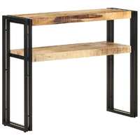  Console Table 90x30x75 cm Rough Mango Wood