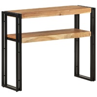  Console Table 90x30x75 cm Solid Acacia Wood