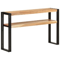  Console Table 120x30x75 cm Solid Acacia Wood
