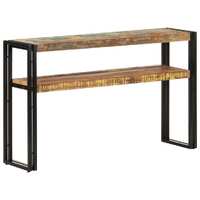  Console Table 120x30x75 cm Solid Reclaimed Wood