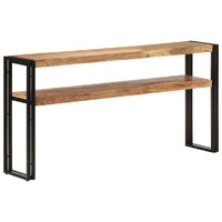  Console Table 150x30x75 cm Solid Acacia Wood