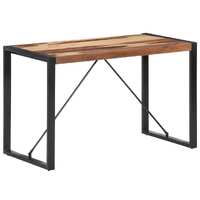  Dining Table 120x60x75 cm Solid Wood