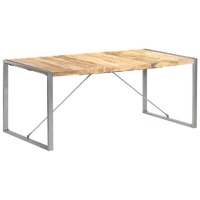  Dining Table 180x90x75 cm Solid Wood Mango