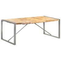  Dining Table 200x100x75 cm Solid Wood Mango