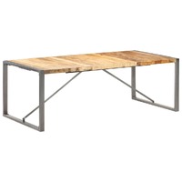  Dining Table 220x100x75 cm Solid Wood Mango