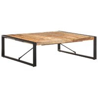  Coffee Table 120x120x40 cm Solid Wood Mango