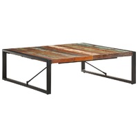  Coffee Table 120x120x40 cm Solid Wood Reclaimed