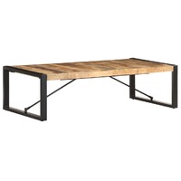  Coffee Table 140x70x40 cm Solid Wood Mango