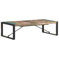  Coffee Table 140x70x40 cm Solid Wood Reclaimed